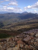 岩内岳から望む羊蹄山