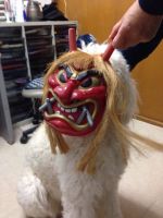 節分！鬼の仮面のハニー